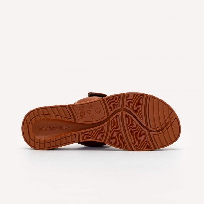 Tamanco Confort Fivelas Tostado Tamanco Confort Fivelas Tostado