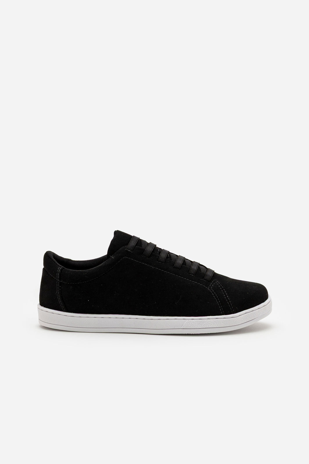 Tênis em Suede Exxtouro Preto Tênis em Suede Exxtouro Preto