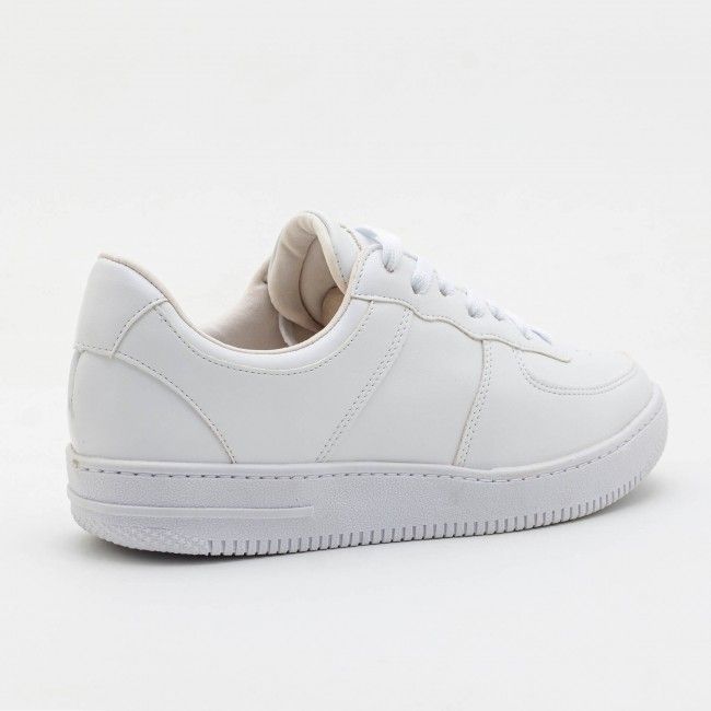 Tênis com Recortes Básico Branco