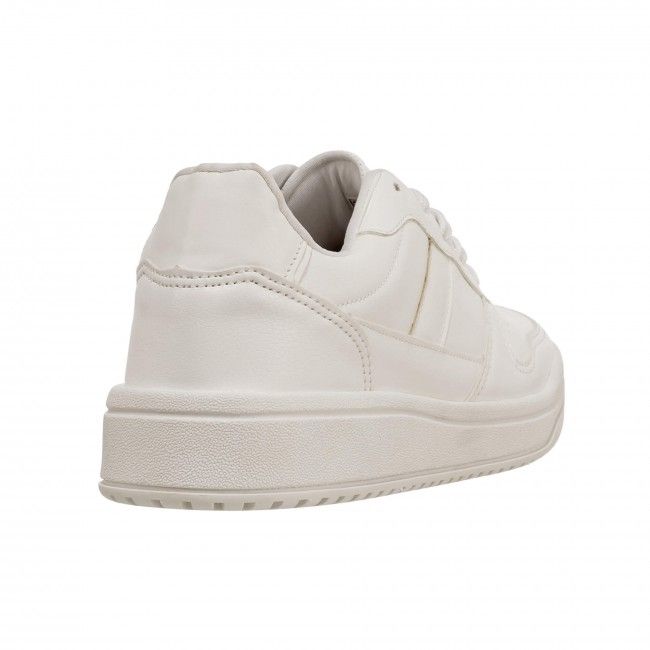 Tênis com Recortes e Detalhes Branco Tênis com Recortes e Detalhes Branco