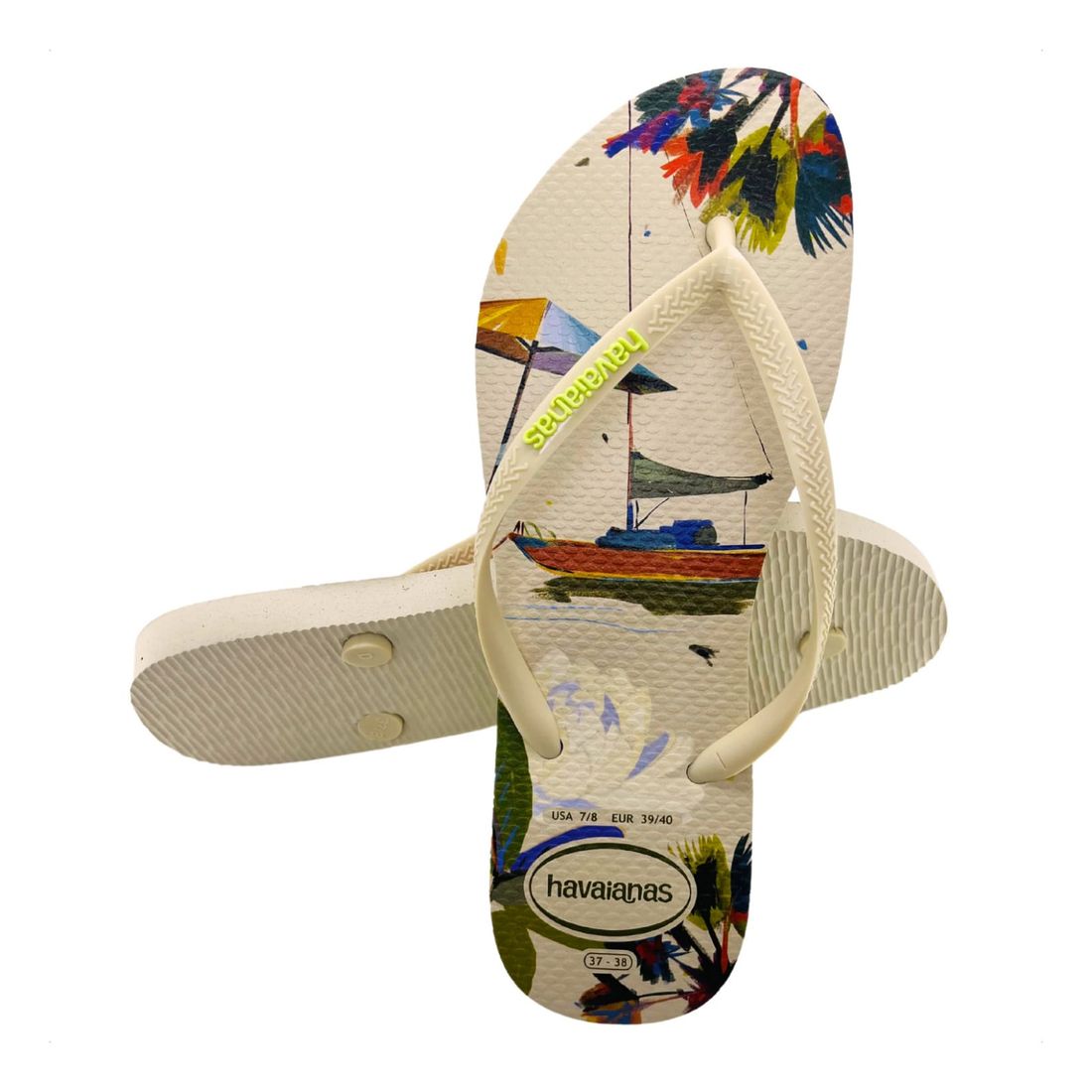 Havaianas Slim Summer Bliss Off White Havaianas Slim Summer Bliss Off White