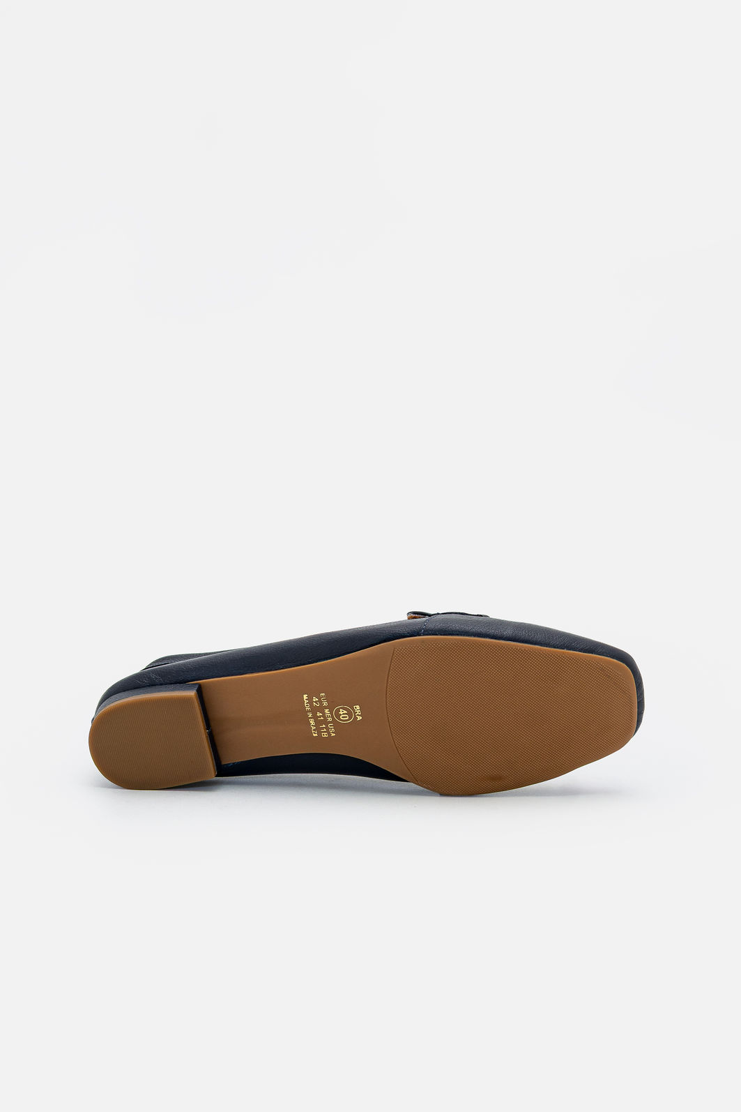 Mocassim Elegante em Couro Marinho Mocassim Elegante em Couro Marinho