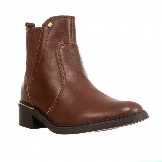 Bota com Elastico Lateral Cofortflex Tostado