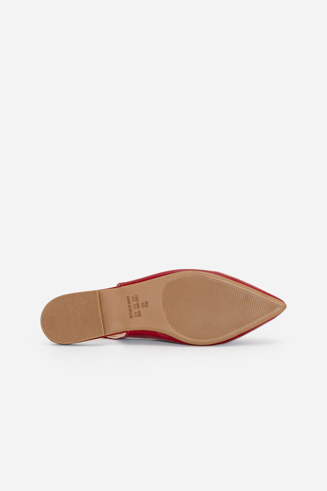 Slingback com Enfeite Rasteiro Bordô Slingback com Enfeite Rasteiro Bordô