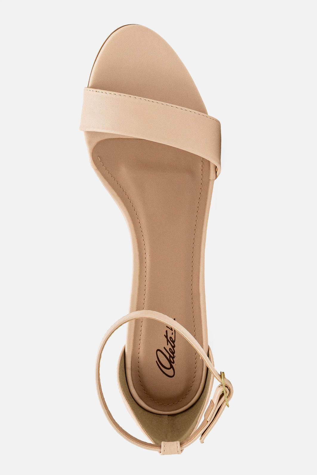 Sandália Tem que ter Salto Bloco Amêndoa Sandália Tem que ter Salto Bloco Amêndoa