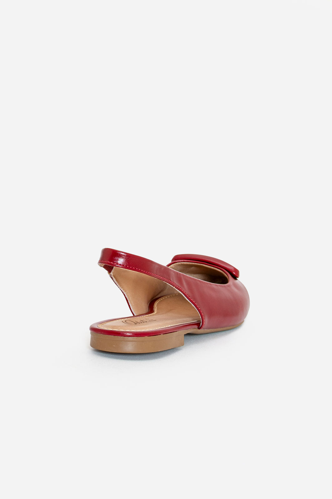 Slingback com Enfeite Rasteiro Bordô Slingback com Enfeite Rasteiro Bordô