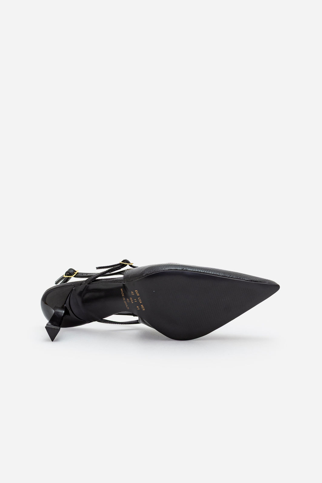 Chanel com Salto Geométrico Preto Chanel com Salto Geométrico Preto