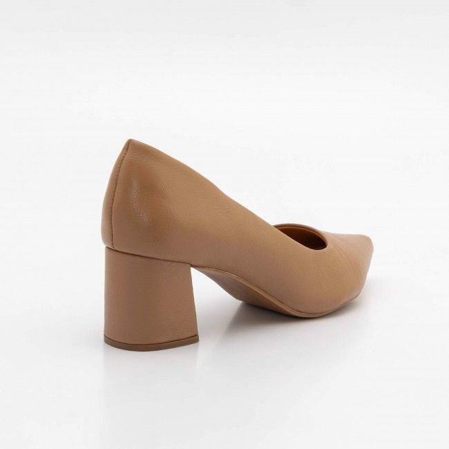 Scarpin Clássico em Couro Castor Scarpin Clássico em Couro Castor