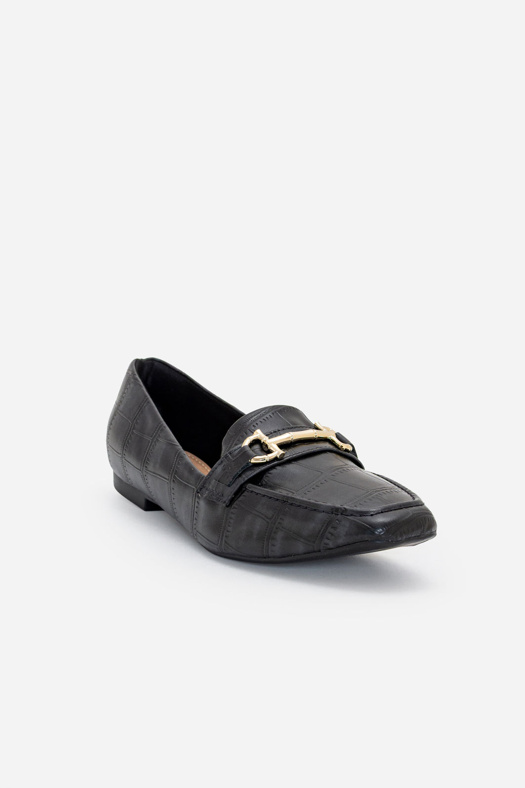 Mocassim Croco Tradicional Preto Mocassim Croco Tradicional Preto