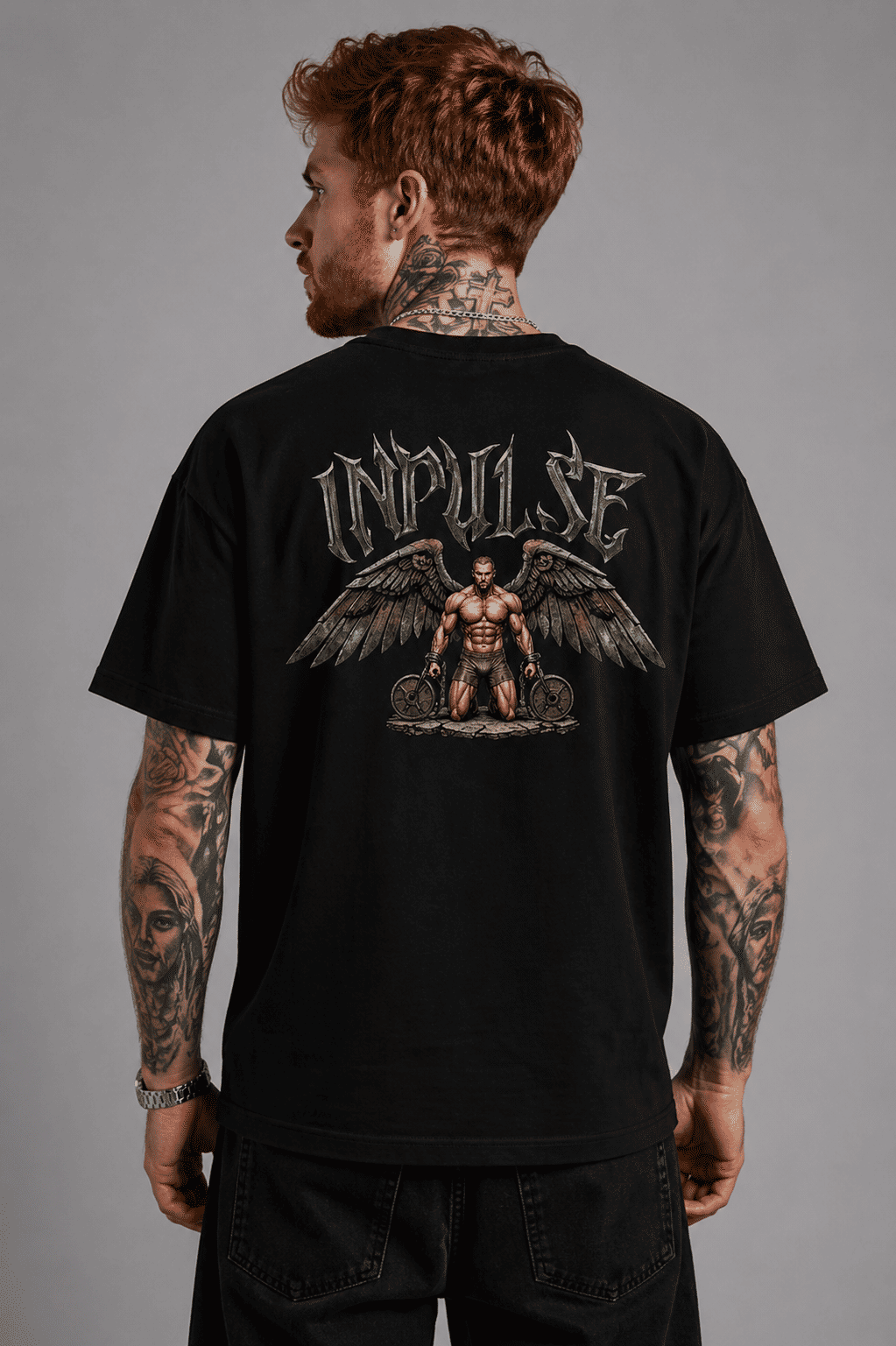 Camiseta Oversized Estampada Asa Camiseta Oversized Estampada Asa