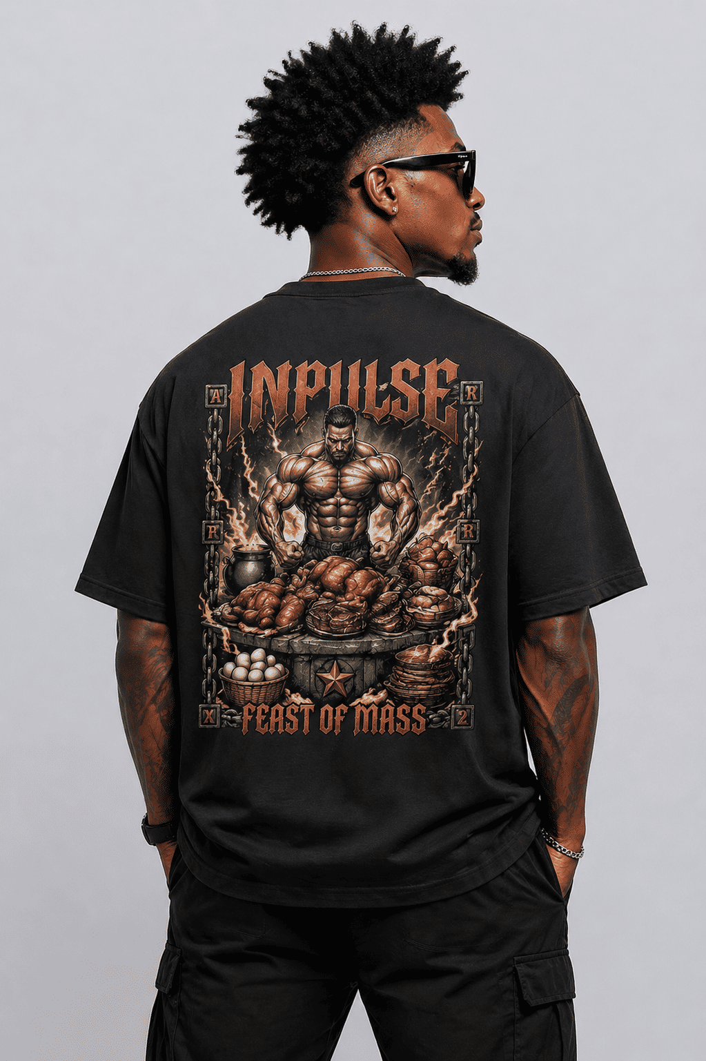 Camiseta Oversized Feast of Mass Camiseta Oversized Feast of Mass