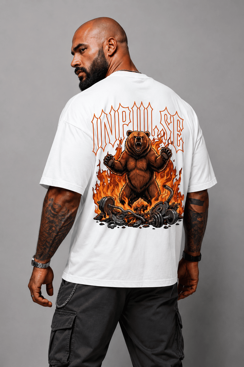 Camiseta Oversized Urso Camiseta Oversized Urso