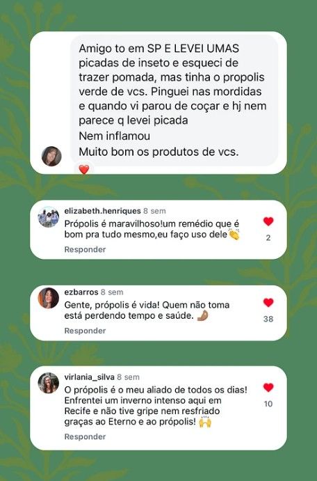 Própolis Verde 12% Base Álcool de Cereais Orgânico - 30ml Própolis Verde 12% Base Álcool de Cereais Orgânico - 30ml
