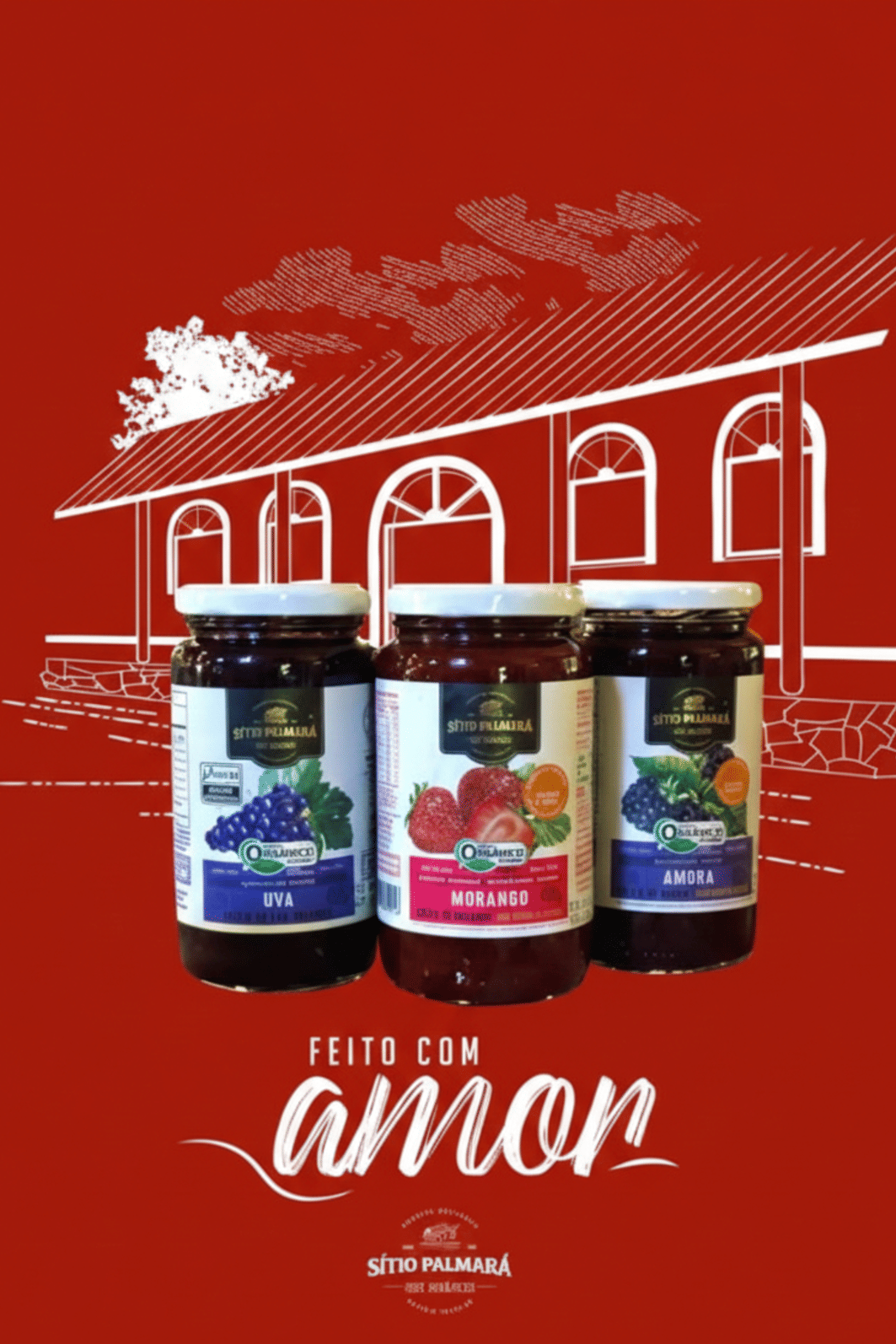 Geleia de Uva Orgânica - 400g