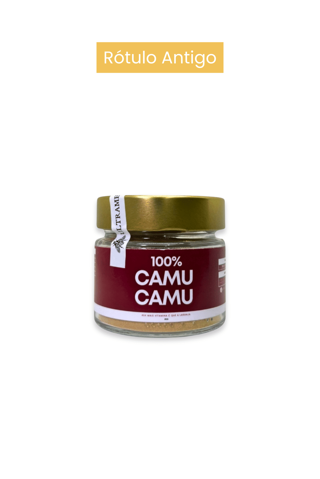 100% Camu Camu Orgânico em Pó - 80g