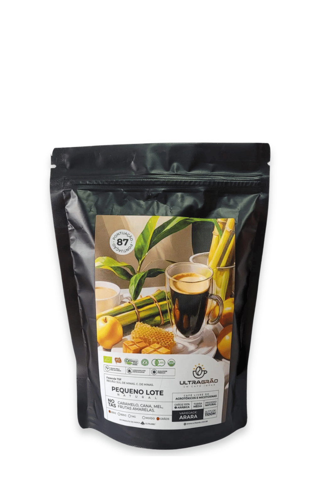 Ultragrão - Café Orgânico Especial Grão - 250g Ultragrão - Café Orgânico Especial Grão - 250g