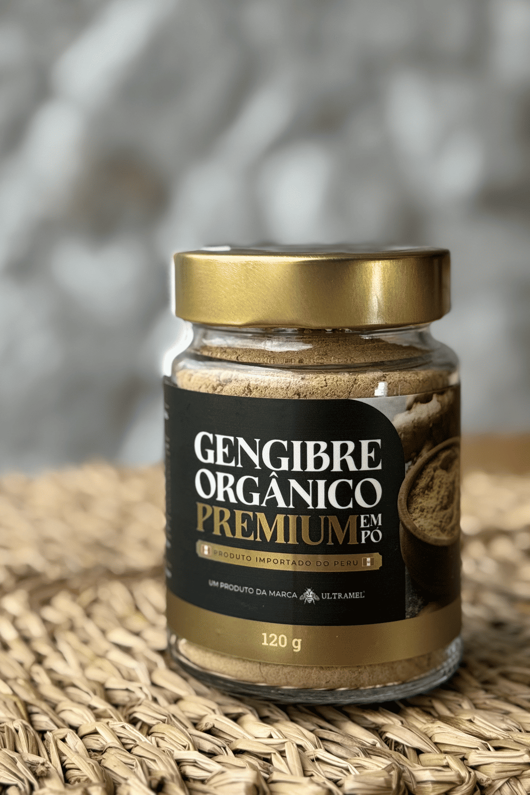 Gengibre Orgânico Premium - 120g