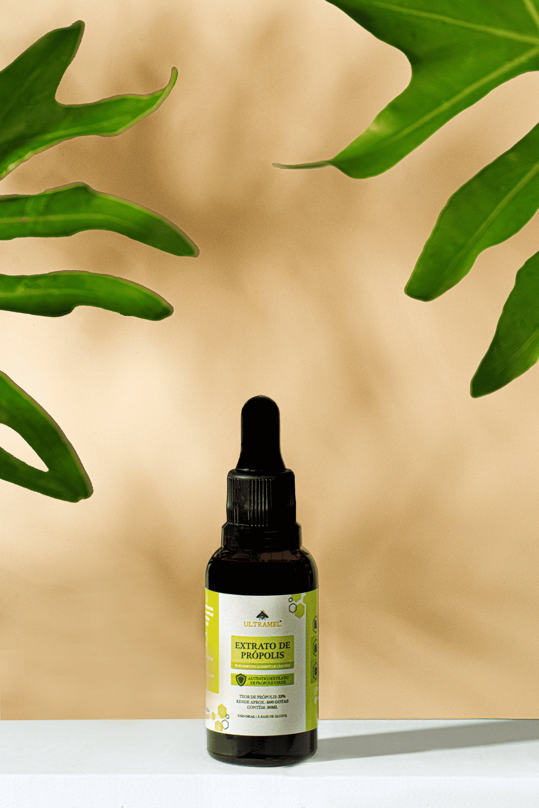 Própolis Verde 12% Base Álcool de Cereais Orgânico - 30ml