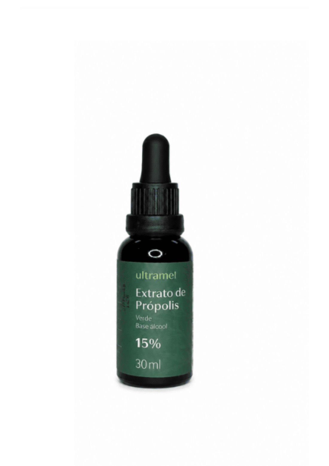 Própolis Verde 15% Base Álcool de Cereais - 30ml Própolis Verde 15% Base Álcool de Cereais - 30ml