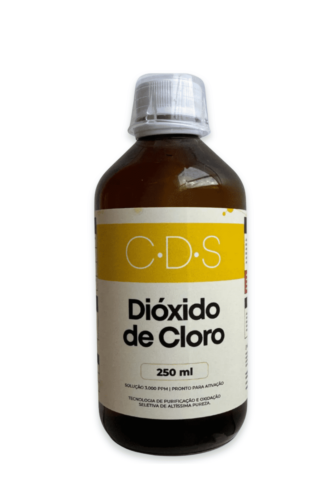 CDS – Dióxido de Cloro Ultramel | Solução 3.000 ppm | Pronto para ativação | 250ml