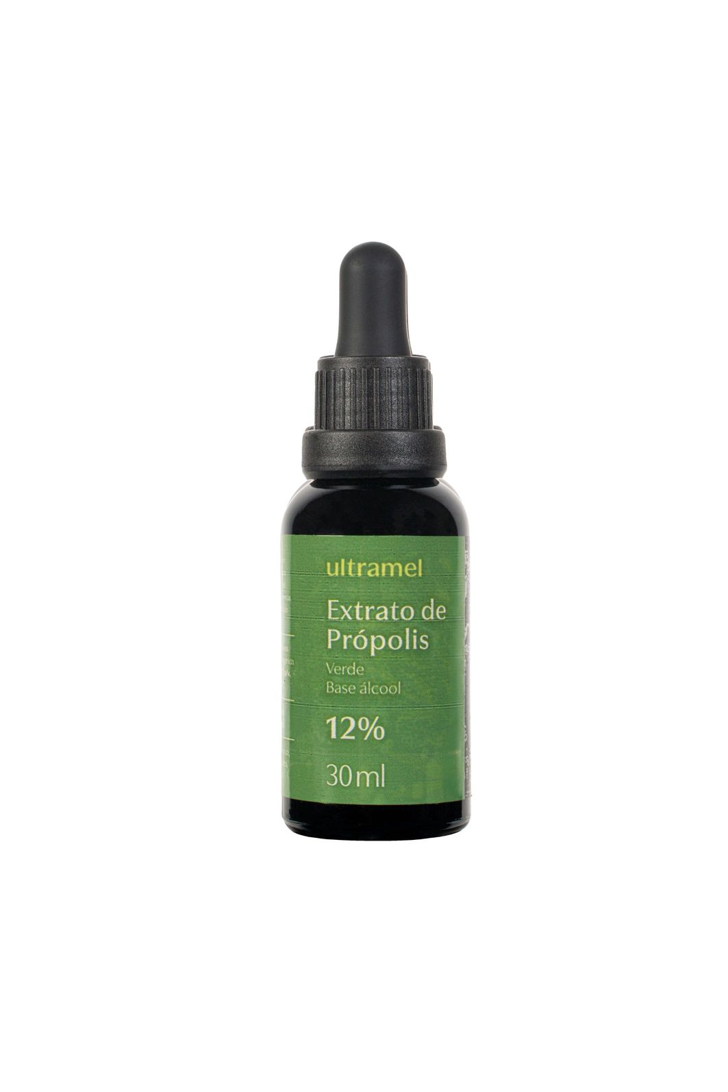 Própolis Verde 12% Base Álcool de Cereais Orgânico - 30ml Própolis Verde 12% Base Álcool de Cereais Orgânico - 30ml