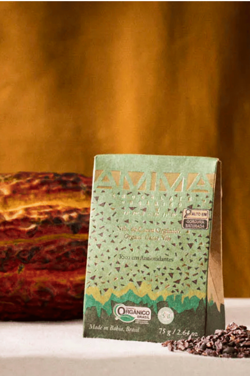 Nibs Cacau Orgânico - 75g