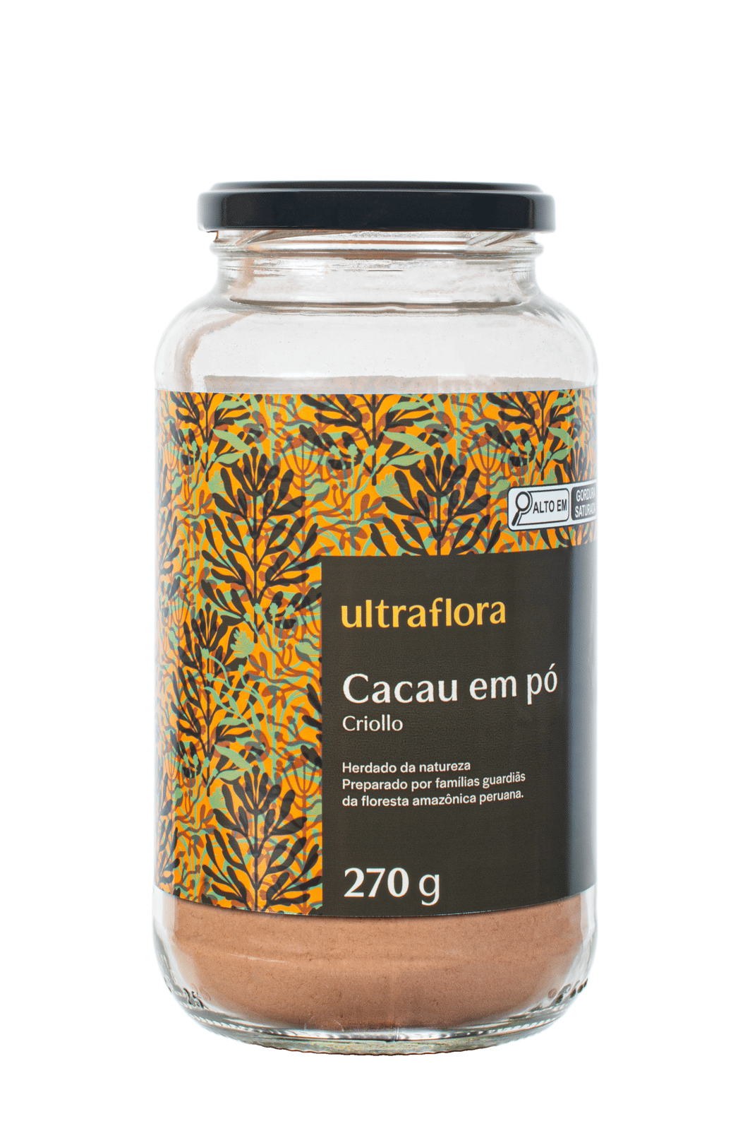 100% Cacau Criollo Orgânico - 270g