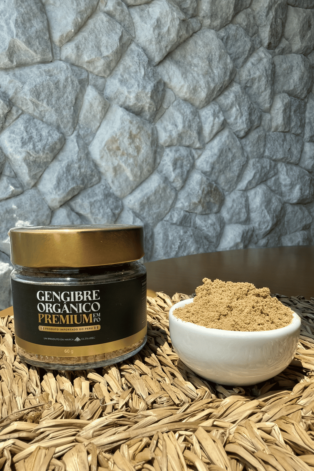 Gengibre Orgânico Premium - 60g