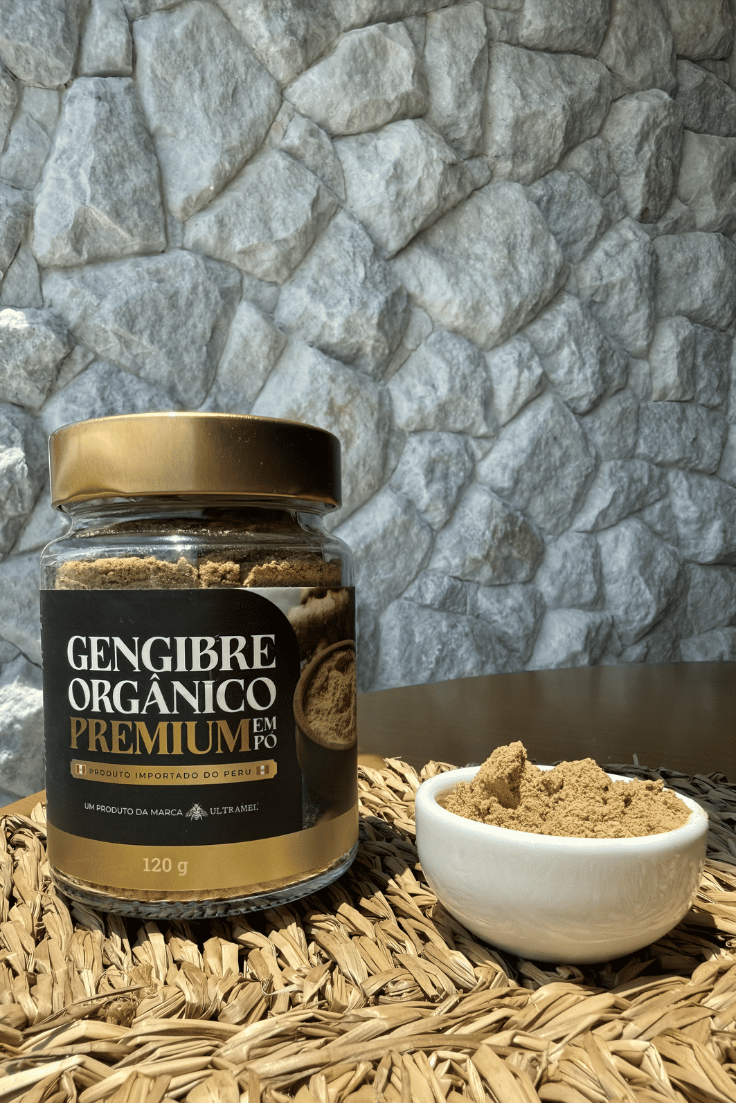 Gengibre Orgânico Premium - 120g
