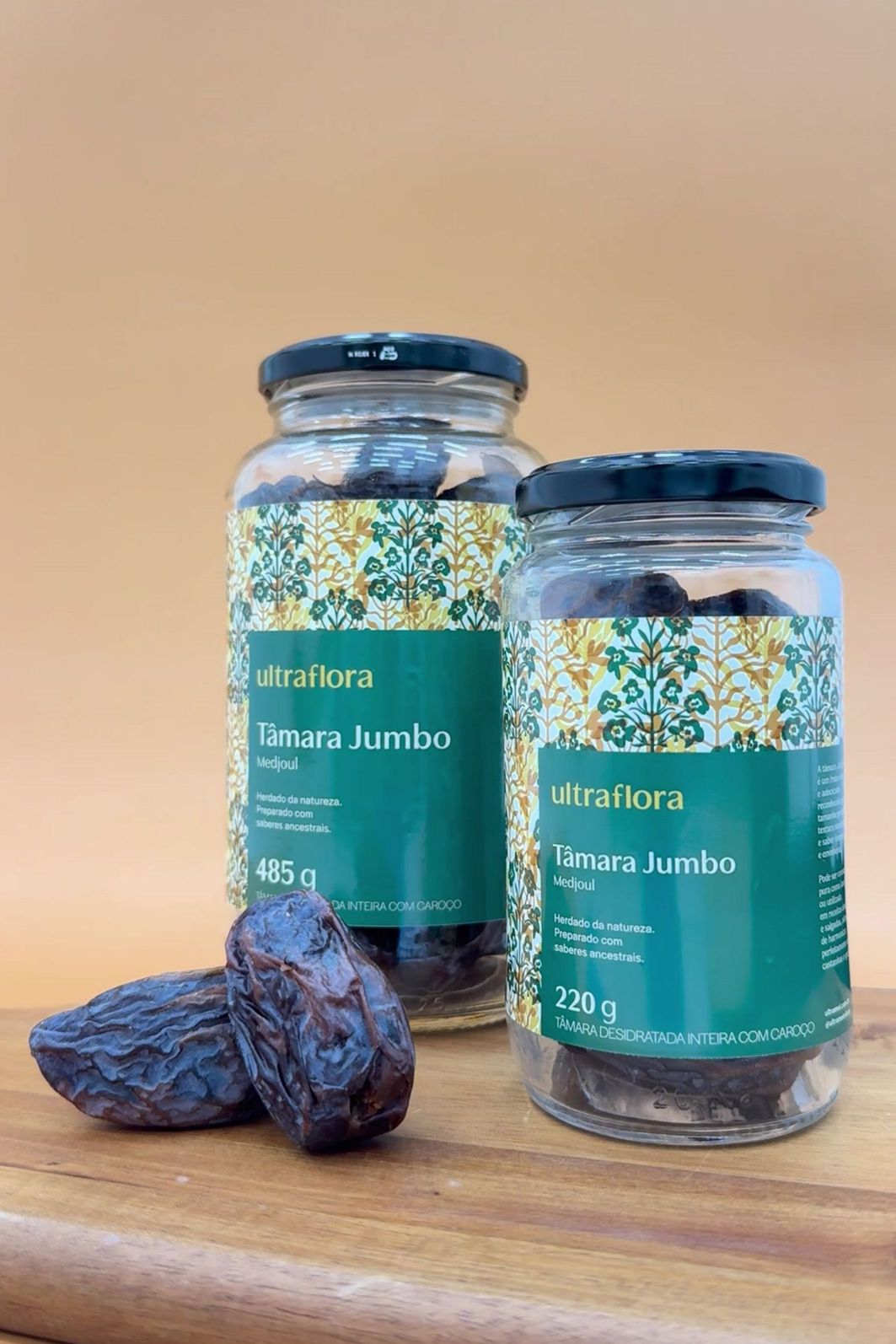 Tâmara Jumbo Medjoul Gold Label 220g Tâmara Jumbo Medjoul Gold Label 220g
