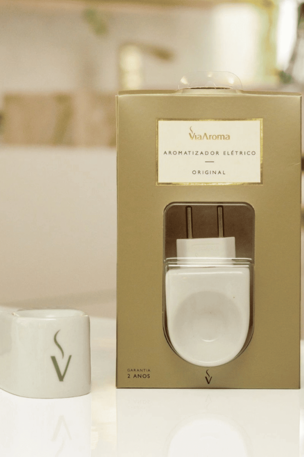 Aromatizador Elétrico de Porcelana – Bivolt Automático