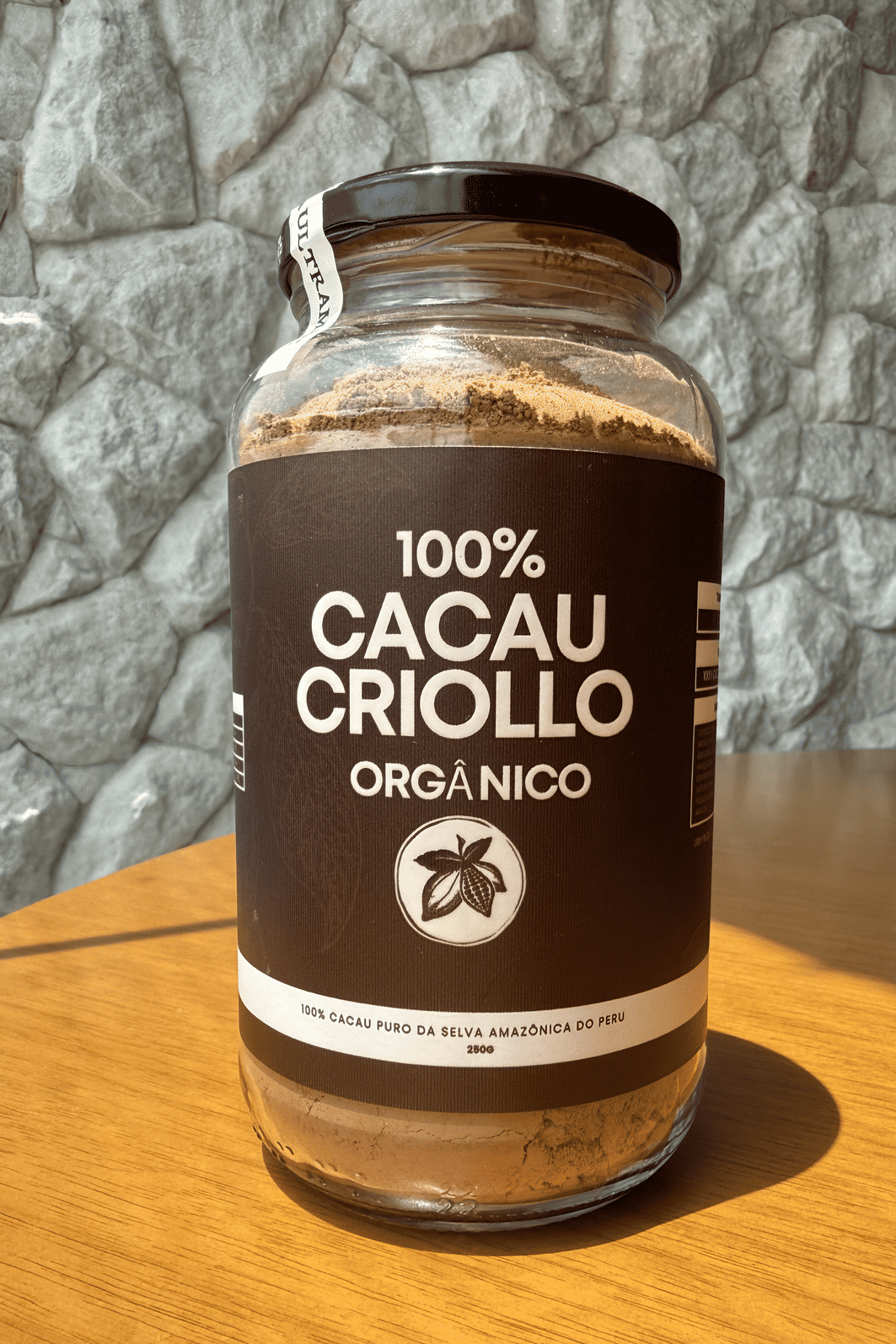 100% Cacau Criollo Orgânico