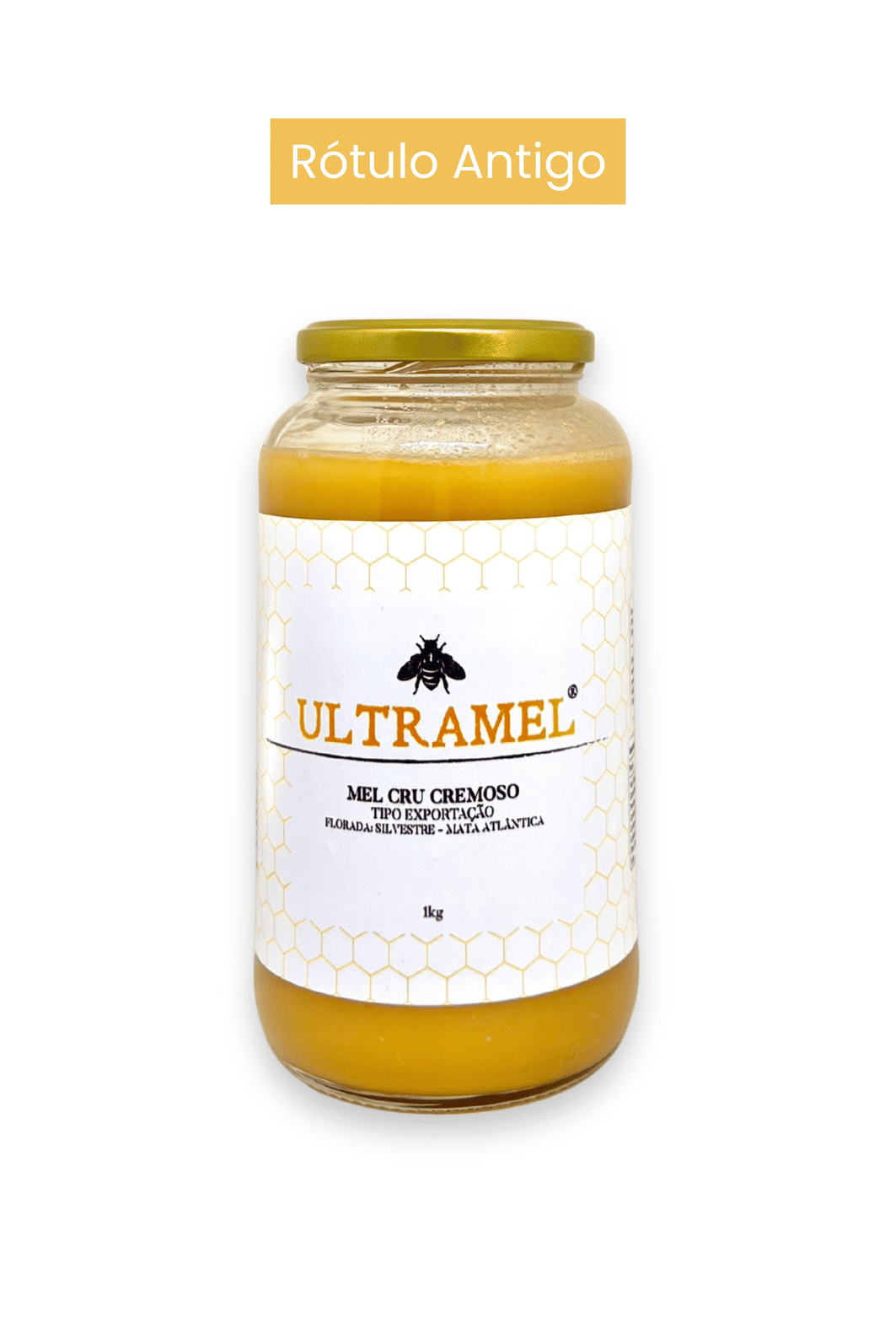 Ultramel - Mel Cru Cremoso Dourado 1kg Ultramel - Mel Cru Cremoso Dourado 1kg