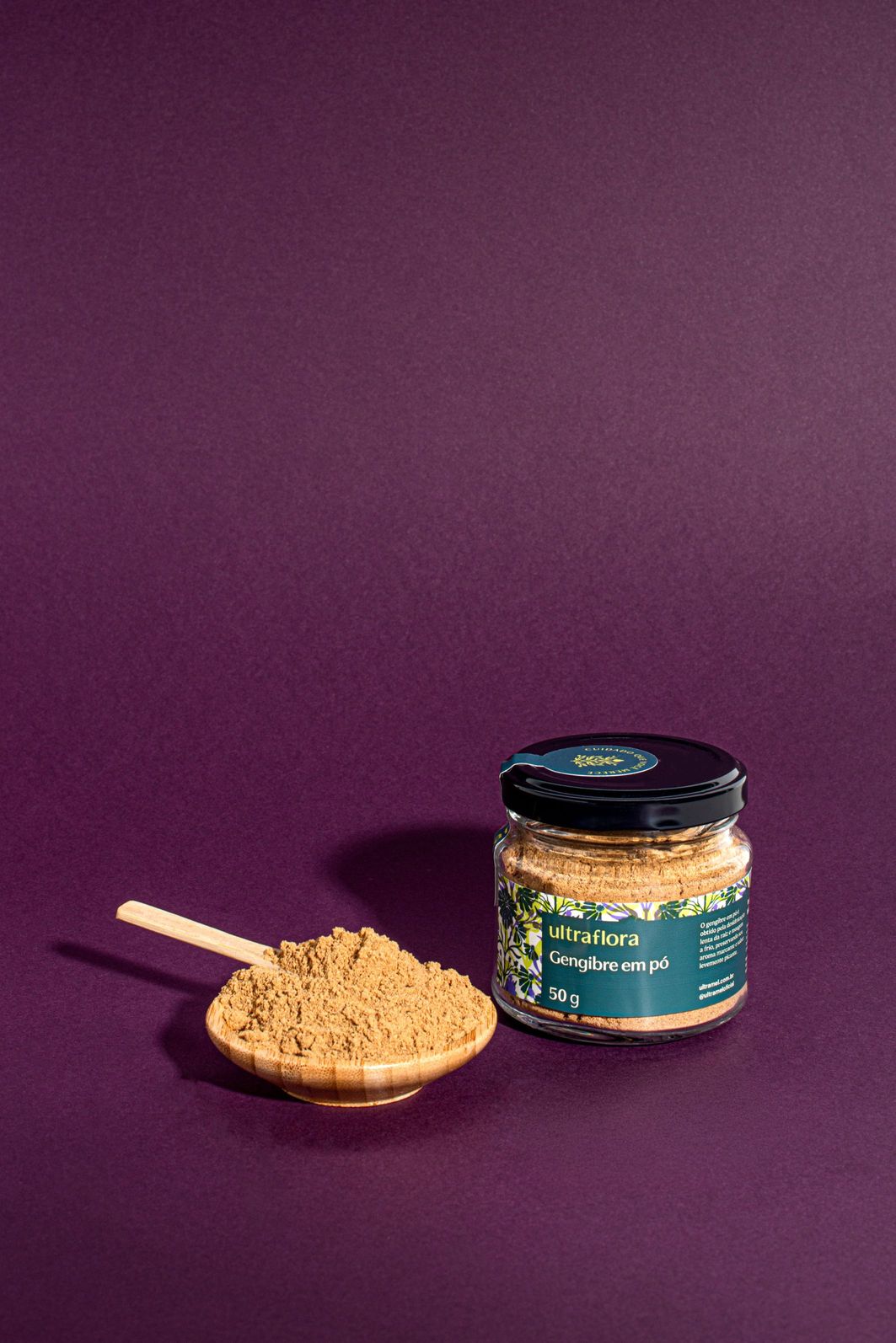 Gengibre Orgânico Premium - 50g