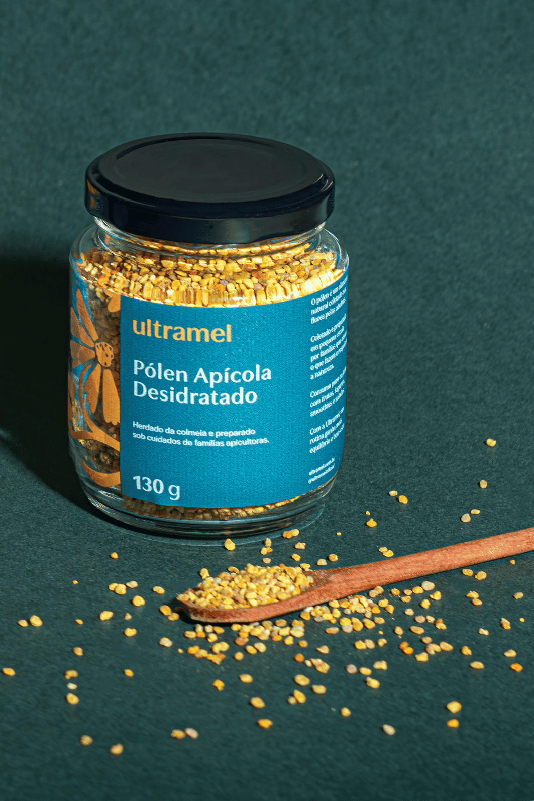 Ultrapólen – Pólen artesanal desidratado a frio 130g Ultrapólen – Pólen artesanal desidratado a frio 130g