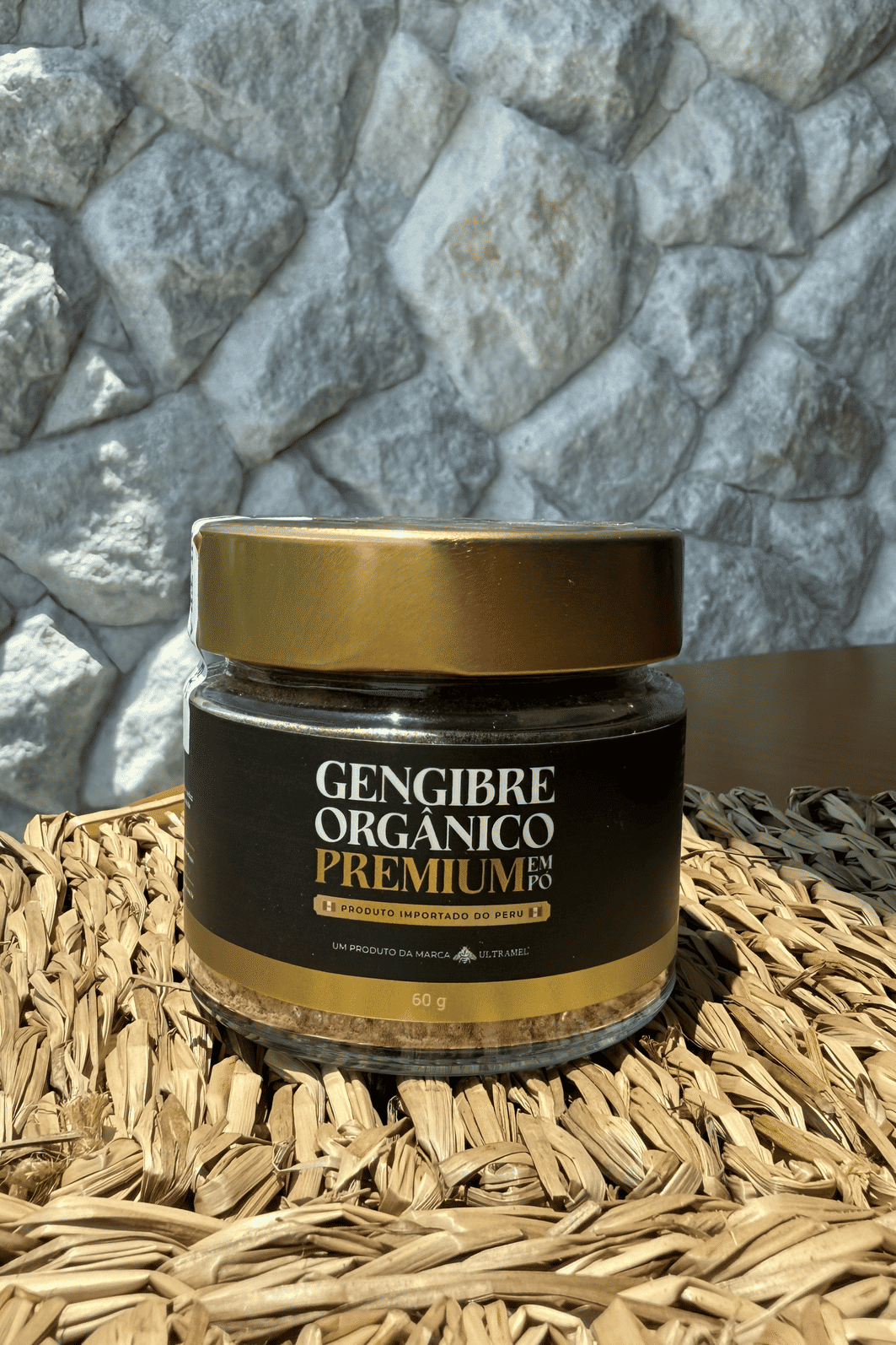 Gengibre Orgânico Premium - 60g