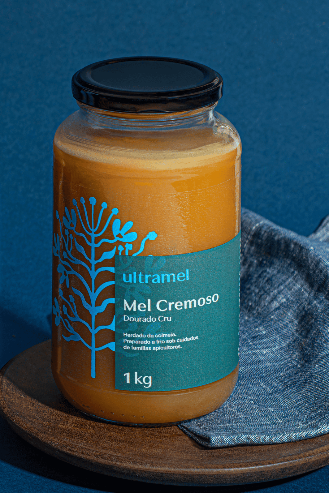 Ultramel - Mel Cru Cremoso Dourado 1kg Ultramel - Mel Cru Cremoso Dourado 1kg