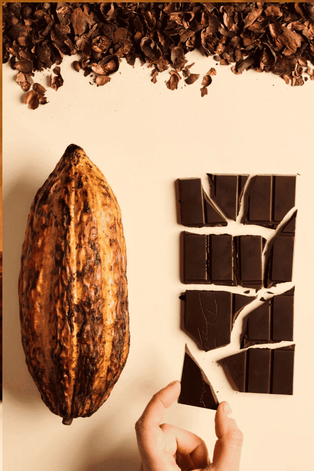 Chocolate Orgânico 100% Cacau AMMA - 80g