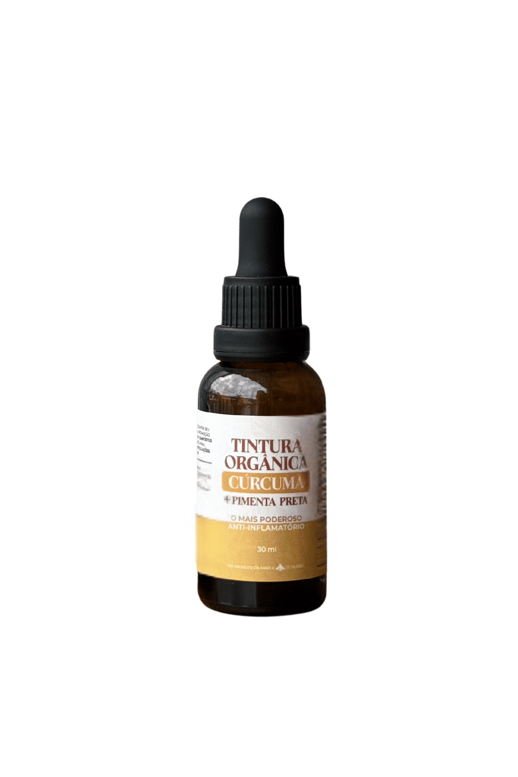Tintura Orgânica Cúrcuma + Pimenta Preta  - 30ml