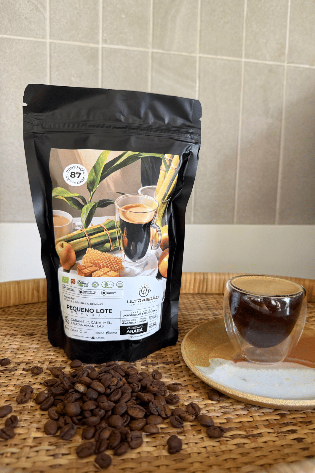 Ultragrão - Café Orgânico Especial Grão - 250g Ultragrão - Café Orgânico Especial Grão - 250g