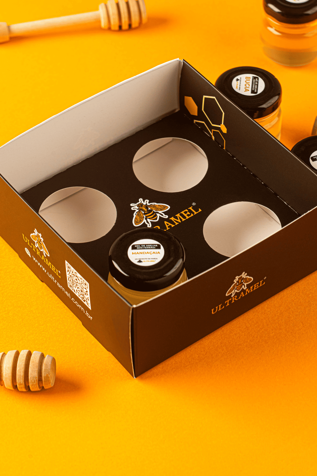 Coleção Méis Nativos - 4 tipos de 40g cada