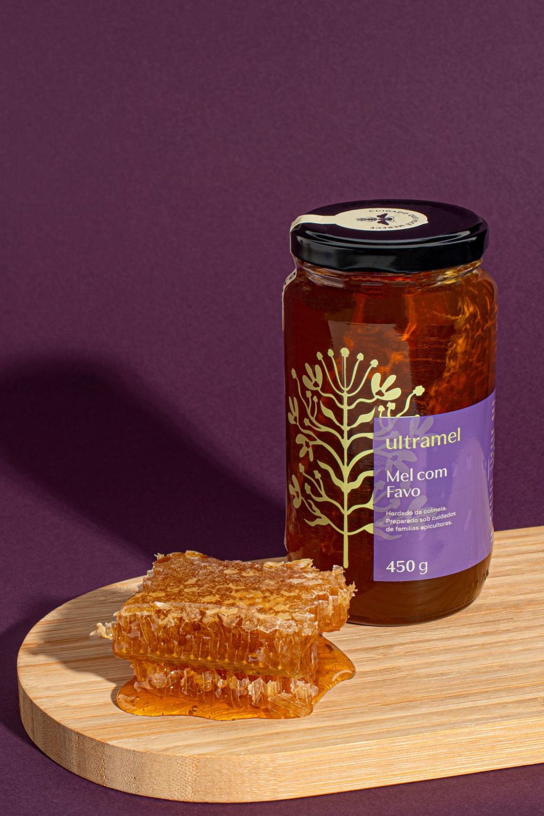 Ultramel - Mel Com Favo 450g Ultramel - Mel Com Favo 450g
