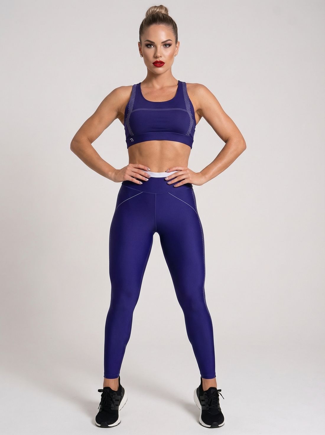 Calça Legging Manon Azul Calça Legging Manon Azul