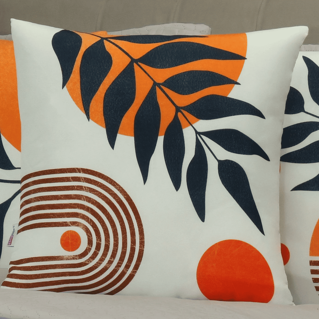 Kit: 4 Capas de Almofada Decorativas Marrocos Bege 