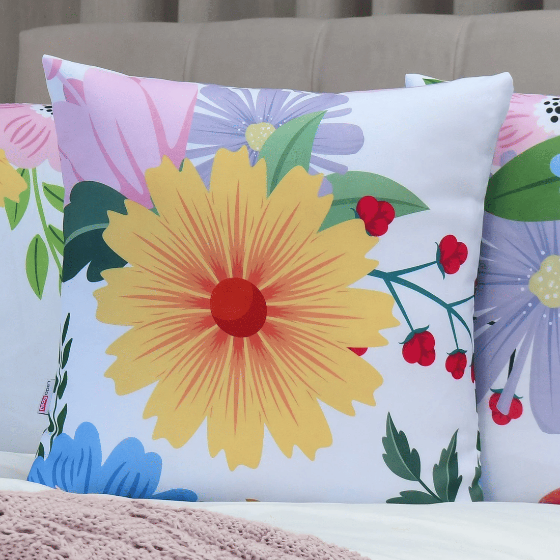 Kit: 4 Capas de Almofada Decorativas Evelyn Branco Kit: 4 Capas de Almofada Decorativas Evelyn Branco