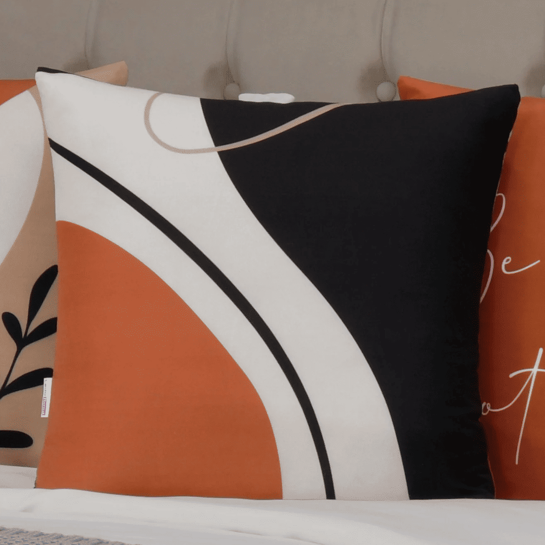 Kit: 4 Capas de Almofada Decorativas Frases Perfect Terracotta Kit: 4 Capas de Almofada Decorativas Frases Perfect Terracotta