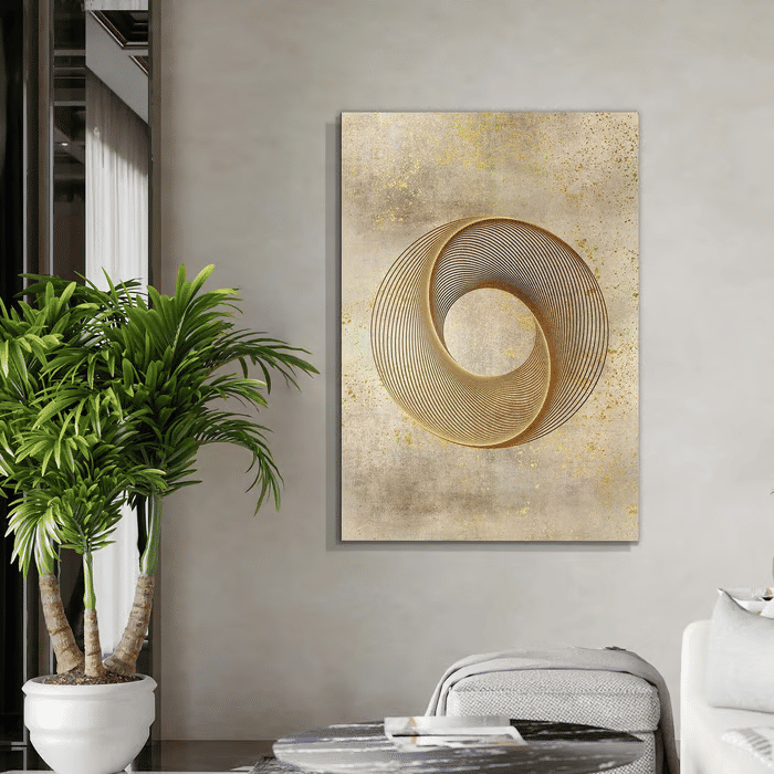 Tela Decorativa Grande Life Circle Tela Decorativa Grande Life Circle