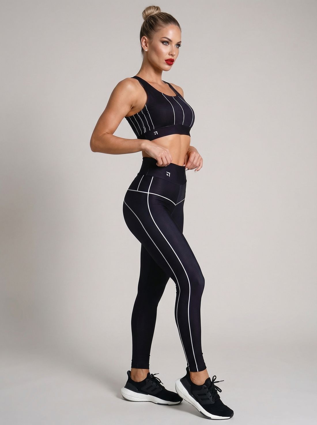 Calça Legging Hugh Preto Calça Legging Hugh Preto