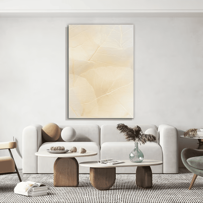 Tela Decorativa Grande Textures Leaf Tela Decorativa Grande Textures Leaf