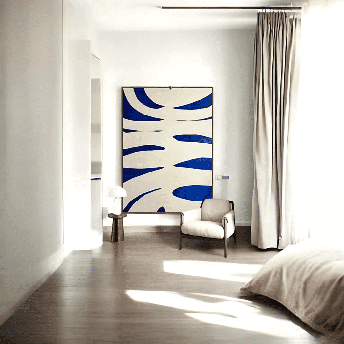 Tela Decorativa Grande Helena Azul